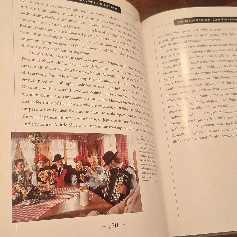 Pierre Franey Cooks With His Friends Cookbook Hardback 1997 MINT Cond.
